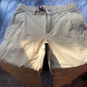 Patagonia zippered pants/shorts.
